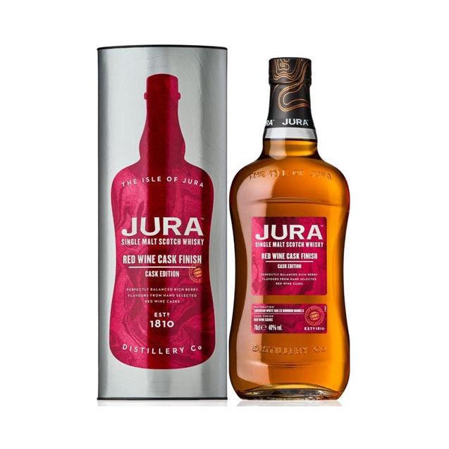 Jura Red Wine Cask Edition Single Malt Whisky 70cl