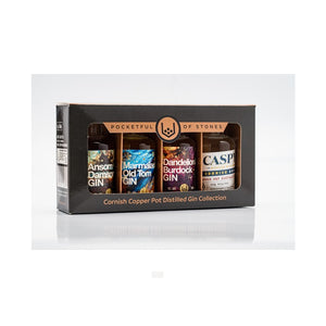 Pocketful of Stones Cornish Gin Giift Pack 4 x 5cl