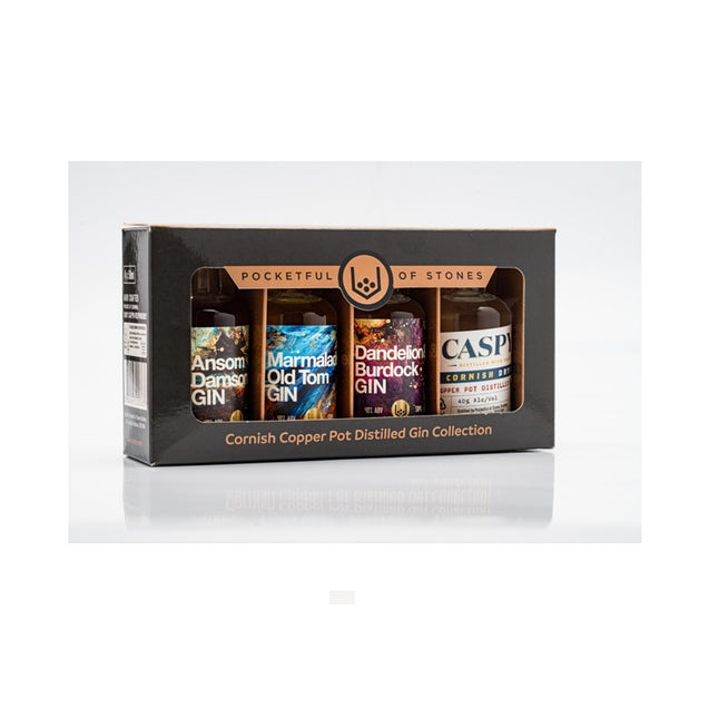 Pocketful of Stones Cornish Gin Giift Pack 4 x 5cl