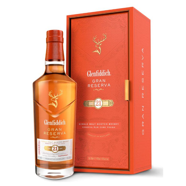 GLENFIDDICH 21 Year Old Single Malt Scotch Whisky Gran Reserva 70cl