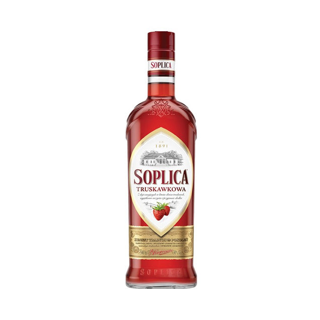 Soplica Truskawa Strawberry Vodka Liqueur 28% abv 50cl