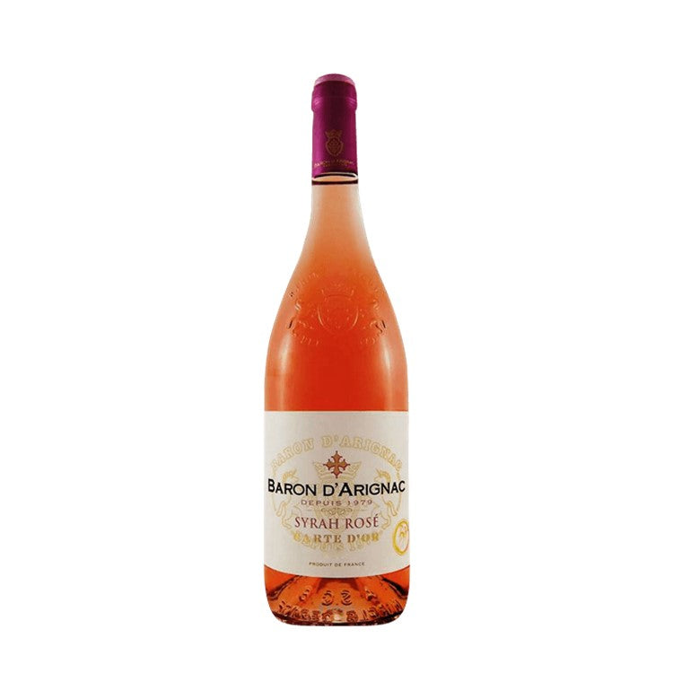 Baron d'Arignac Syrah Rosé Carte d'Or 2022 - cellier.co.uk