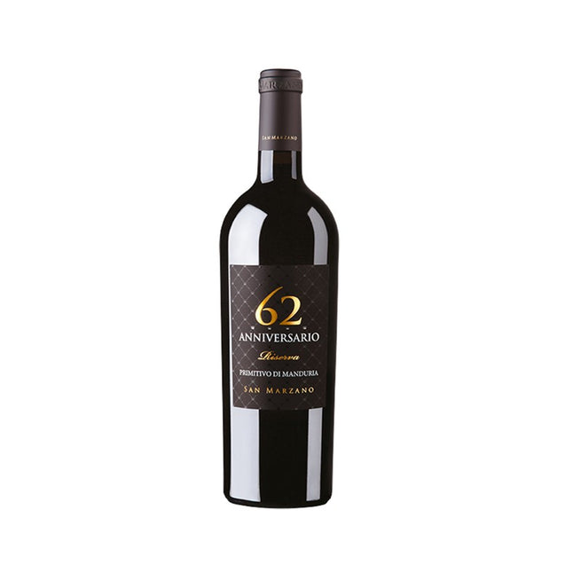 San Marzano 62 Anniversario Primitivo di Manduria Riserva 2019