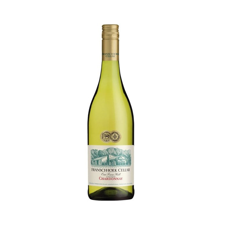 Franschhoek Cellar Chardonnay (Unoaked) (Our Town Hall) 2023 - cellier ...