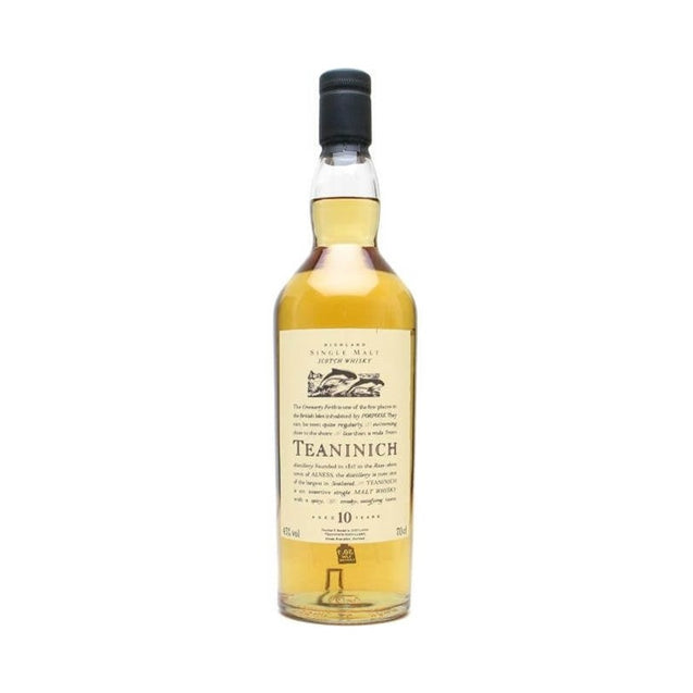 Teaninich 10 year Old Flora & Fauna Single Malt Highland Whiskey 70cl